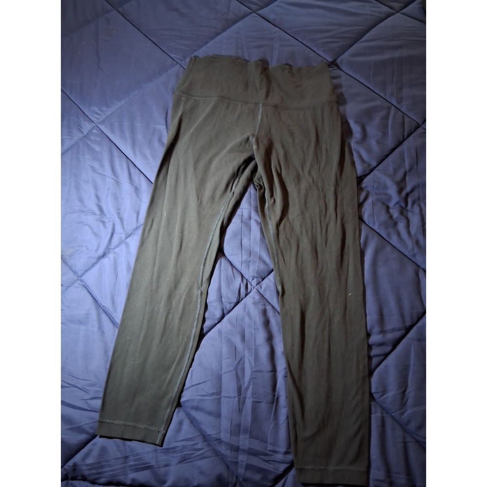 Lululemon Align High-Rise Pant 25" Black Yoga Leggings Size 8 W5BEZS